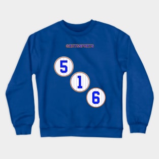 Rep Your Area Code (NY NL 516) Crewneck Sweatshirt